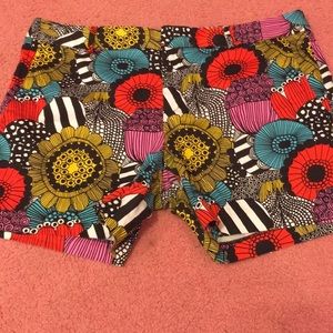 Banana Republic Printed Plus Size Shorts
